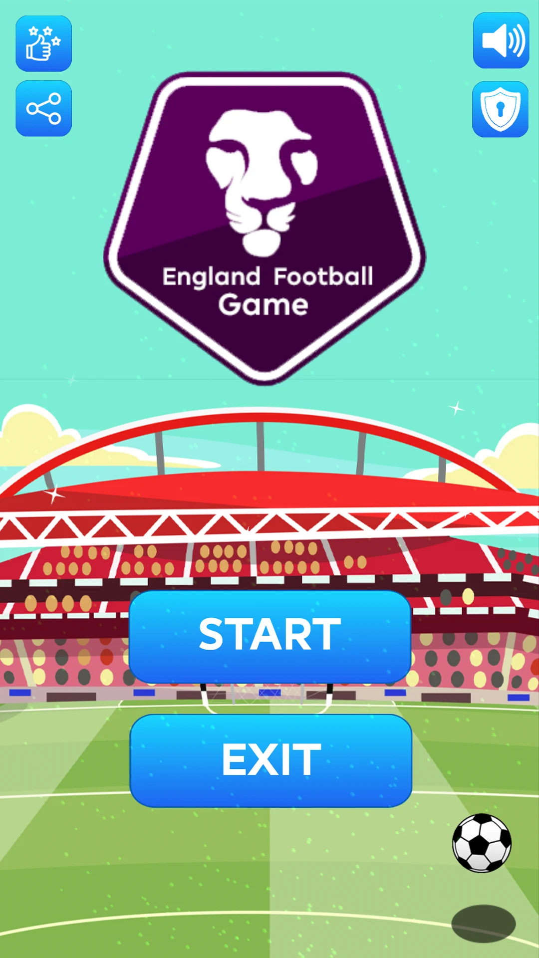 England Football Game screenshot